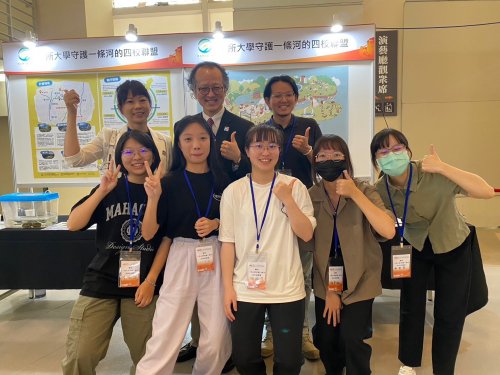 一所大學守護一條河 四校聯盟行動：台灣專案管理國際論壇展覽